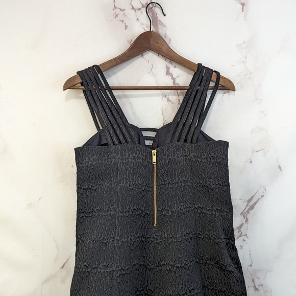 & Other Stories Dress Women 8 Medium Black Mini Sweetheart Cupcake Strap8 - Picture 6 of 13